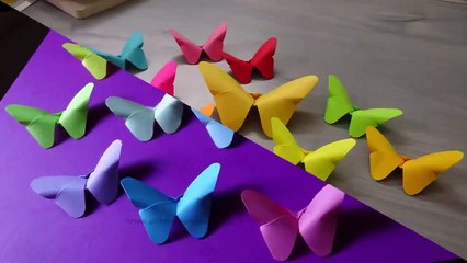 Download Video: How To Make Origami Paper Butterflies | Easy Craft | Diy Crafts