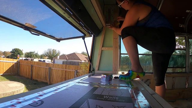 Bed Frame & Under Storage | Diy Skoolie Build