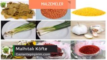 MALHITALI KÖFTE TARİFİ (Gaziantep Usulü Mercimekli Köfte)