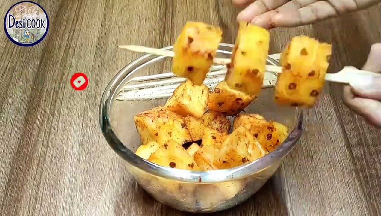 Grilled pineapple Recipe Ramzan Special Recipe 2021 Barbeque Nation