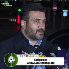 Fatih Mert: "Beşiktaş'tan bir puan almak mutluluk verici"