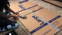 Cardboard Boxes To Headboard !! How To Make Your Own Tufted Headboard |Diy Headboard|
