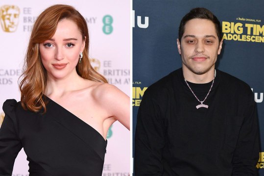 Phoebe Dynevor and Pete Davidson Appeared to Confirm Dating Rumors with Matching PD Necklaces