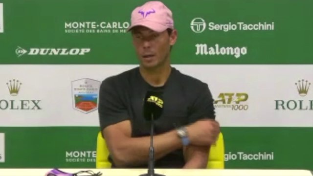 ATP - Rolex Monte-Carlo 2021 - Rafael Nadal : My service was a disaster. It impacted the rest of my game