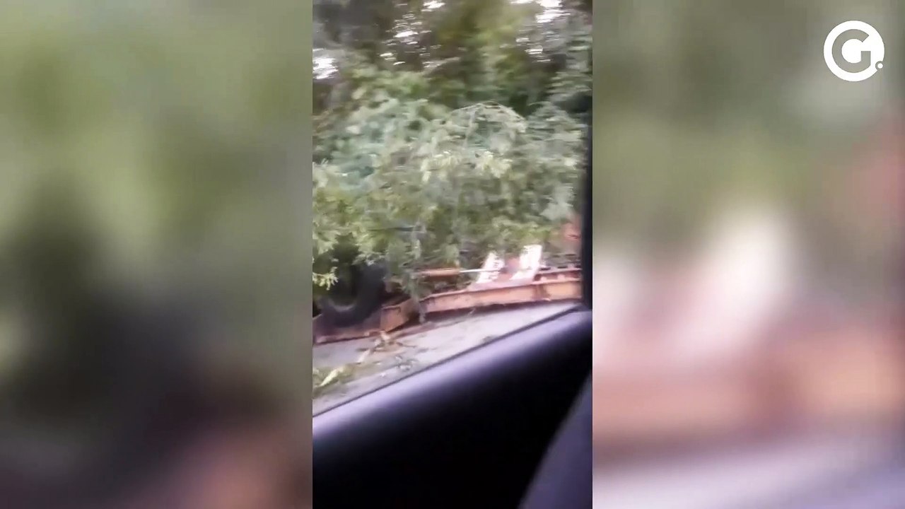 Acidente com carreta é registrado em Castelo