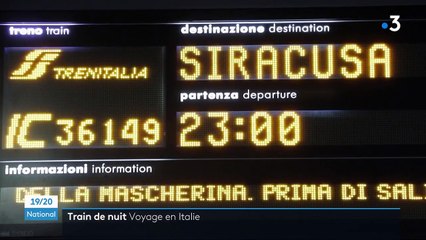 Italie : les trains de nuit ont toujours du succès