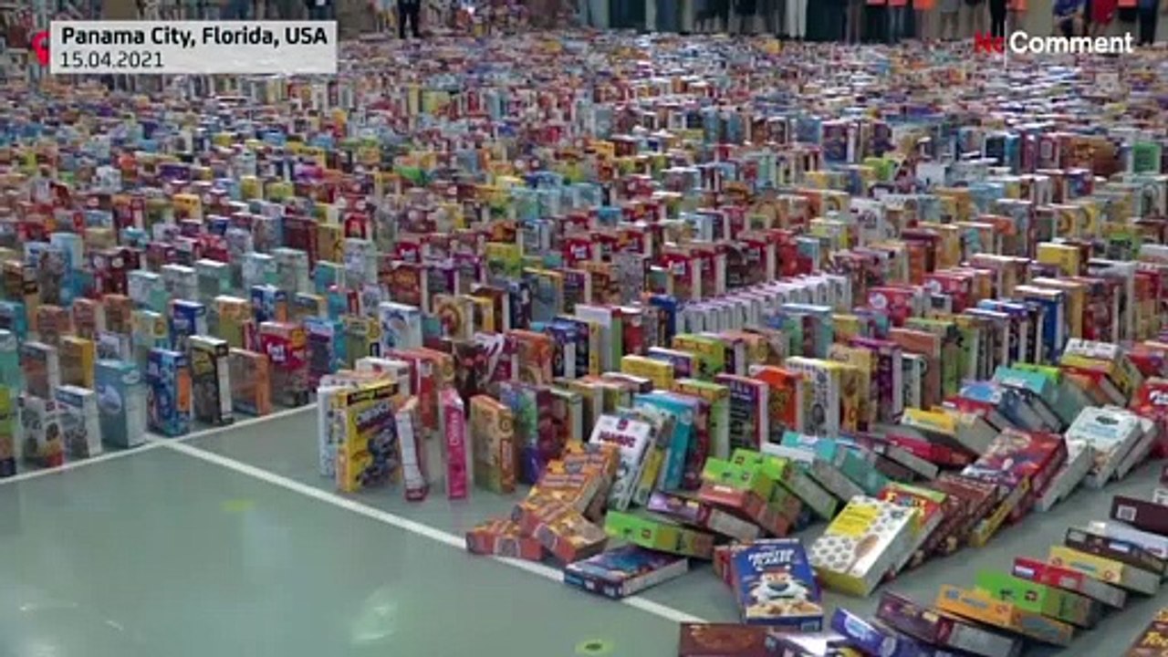 'Cereal Challenge': 15.000 Kisten purzeln für Julio in Florida