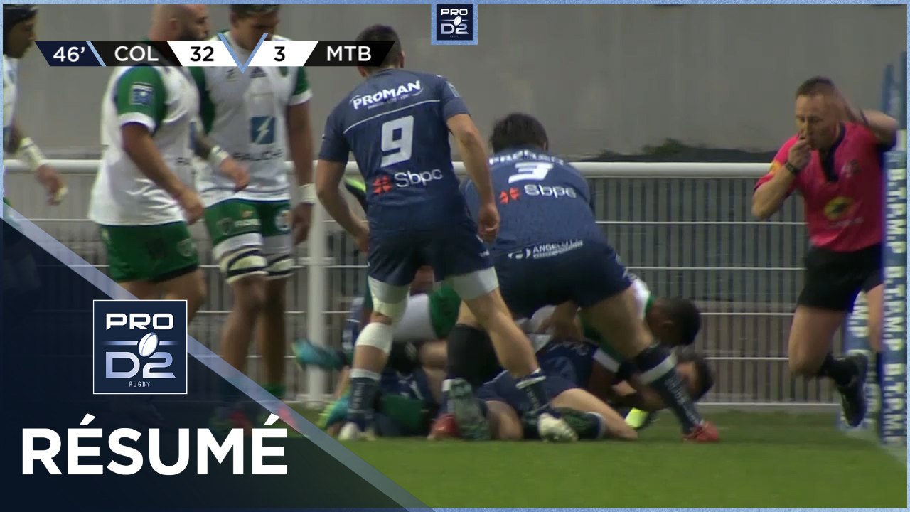 PRO D2 - Résumé Colomiers Rugby-US Montauban:  41-31 - J27 - Saison 2020/2021