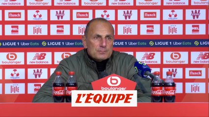 Der Zakarian : « Les Lillois nous ont étouffés » - Foot - L1 - Montpellier
