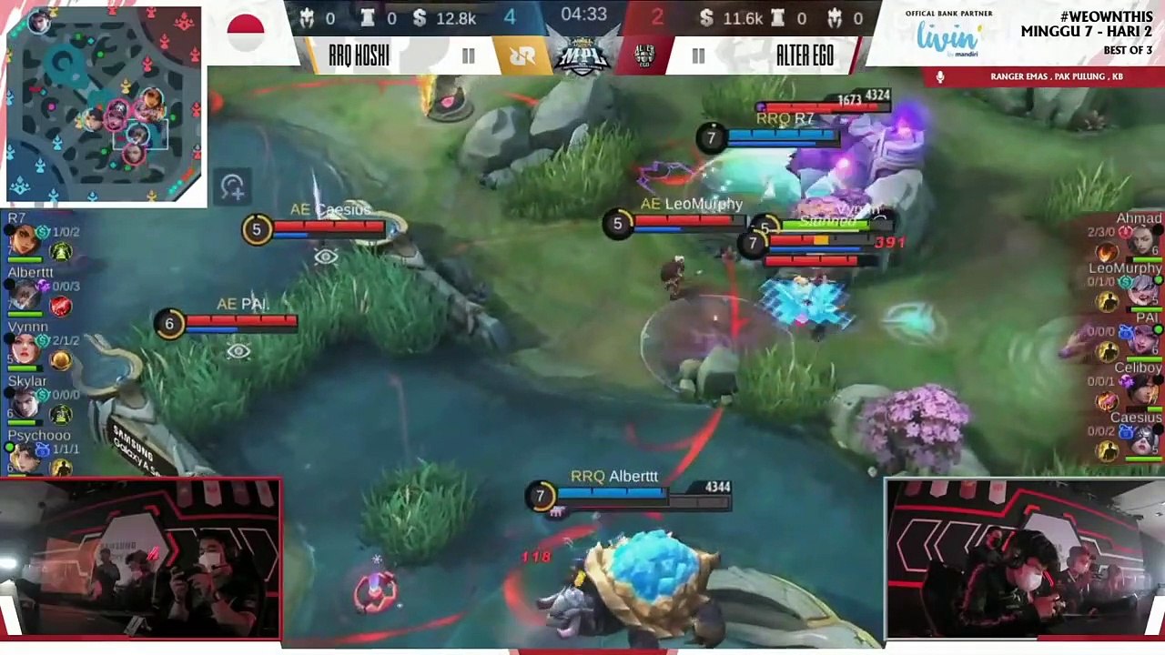 RRQ VS ALTER EGO GAME 1 _ MPL ID SEASON 7 - RRQ VS AE MATCH 1