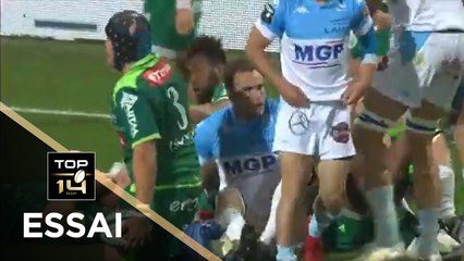 TOP 14 - Essai d'Asier USARRAGA (AB) - Pau - Bayonne - J21 - Saison 2020/2021