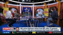 Good Morning Football | Peter Schrager Reacts To Wr Julian Edelman Retires From Nfl After 12 Seasons