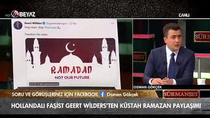 Gökçek: 'İnsan hakları ve medeniyetten bahseden Avrupa'da böyle bir adamın siyaset yapması acı verici'