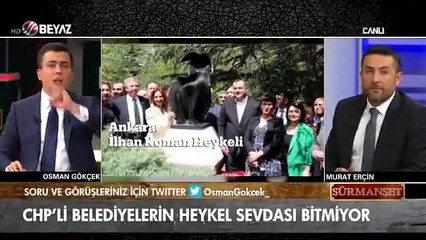 CHP'ye sert eleştiri: 'Bir yaptığınız heykel onu bile beceremiyorsunuz'