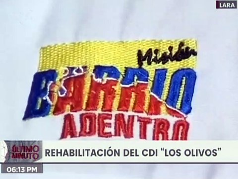 Lara | Gobierno Bolivariano rehabilita CDI “Los Olivos” que atenderá a 83 mil personas