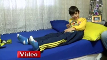 Narkozun etkisindeki küçük çocuktan Fenerbahçe marşı