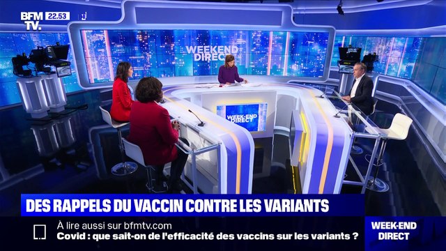 Covid19 : Les rappels du vaccin contre les variants - 16/04