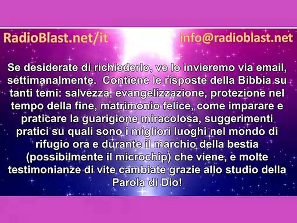 Corso Biblico Profetico gratuito!