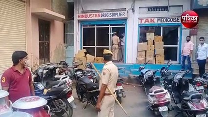 VIDEO : कर्फ्यू के लिए झोंकी ताकत, एक हजार पुलिसकर्मी गश्त पर