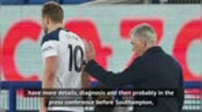 Tottenham sweating on Kane fitness after he limps off at Everton
