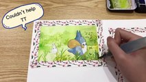 Watercolor Painting Totoro | My Neighbor Totoro Ghibli’S Scenes✨