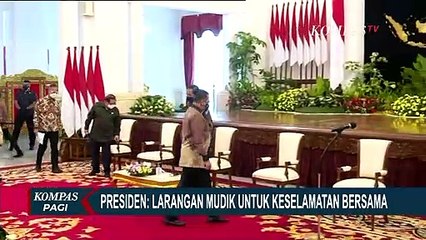 Presiden Jokowi Minta Masyarakat Tidak Mudik Tahun Ini