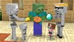 Monster School - Poor and Rich - Baby Skeleton Boy and Girl Life - Minecraft Animation