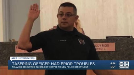 Tải video: Globe Sergeant who tasered a mentally ill woman faced termination at his prior police department