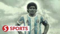 Argentine artist exclusively paints Maradona portraits