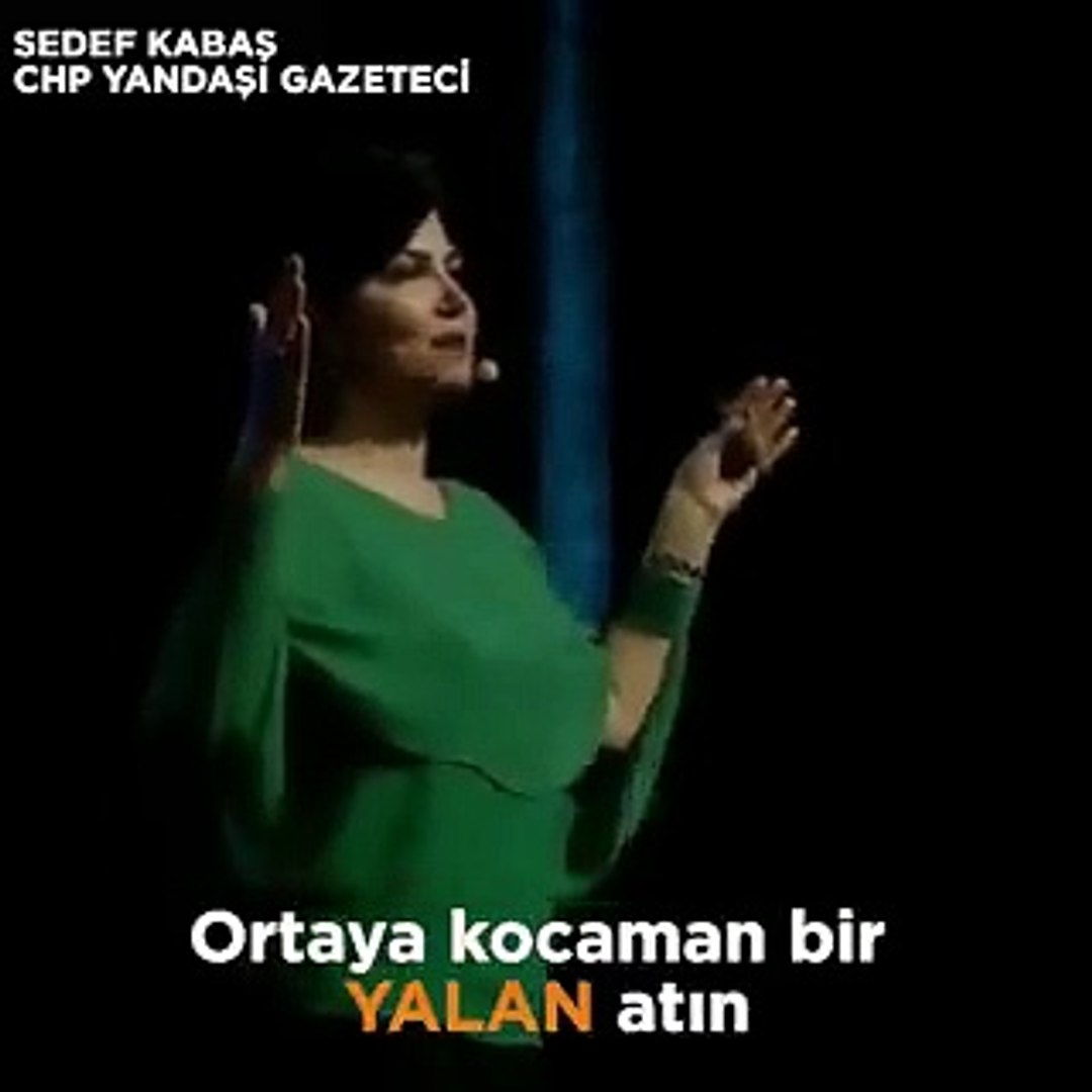 Yalan siyasetinin kaynağı... CHP'li Sedef Kabaş'tan kitleleri uyutma taktiği - Dailymotion Video