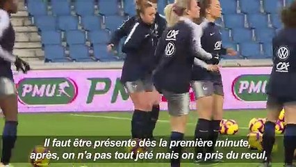 Football/France: les Bleues se préparent avant les Etats-Unis