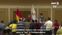 Kurdistan irakien/référendum: plus de 92% pour le 