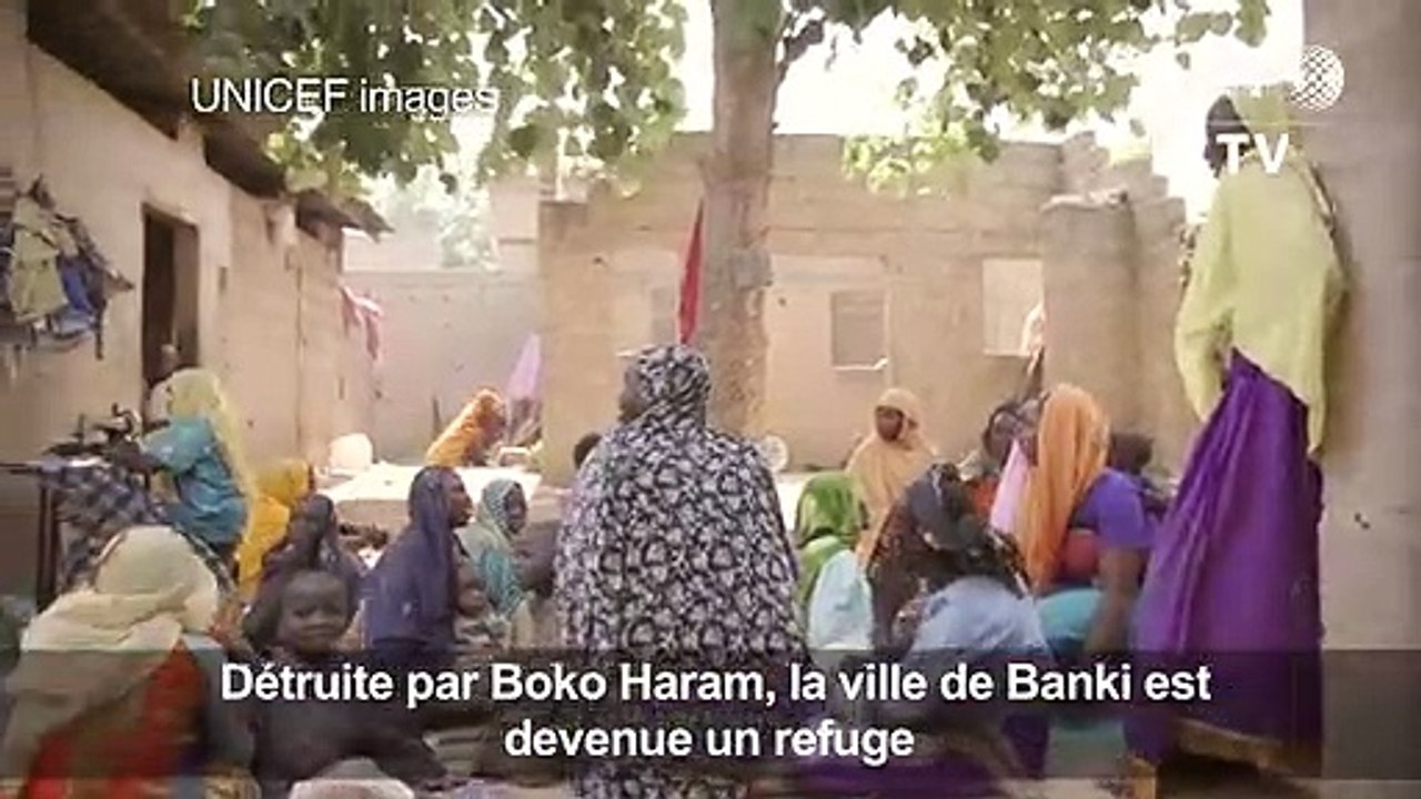 Détruite par Boko Haram, la ville de Banki est devenue un refuge