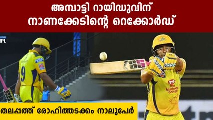 Ambati Rayudu top of most duck list in IPL history | Oneindia Malayalam