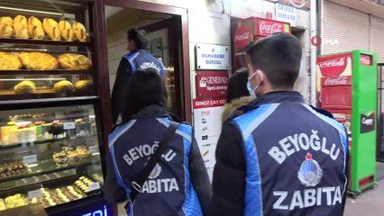 Beyoğlu'nda fırınlara denetim: Pide üretiminde ihlale ceza kesildi