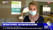 La vaccination ouverte pour 400.000 professionnels les plus exposés ce samedi