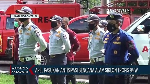 Pemprov Gorontalo Gelar Apel Pasukan, Waspada Dampak Siklon Tropis