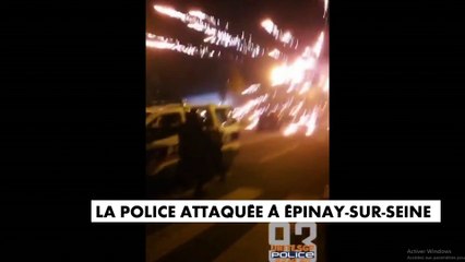 La police attaquée à Epinay-sur-Seine