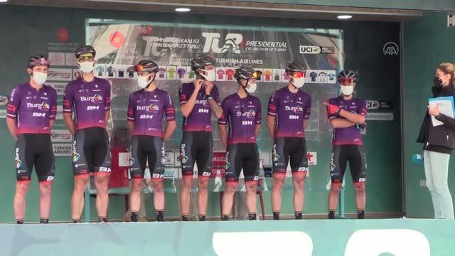 56. Cumhurbaşkanlığı Türkiye Bisiklet Turu Marmaris -Turgutreis etabı başladı