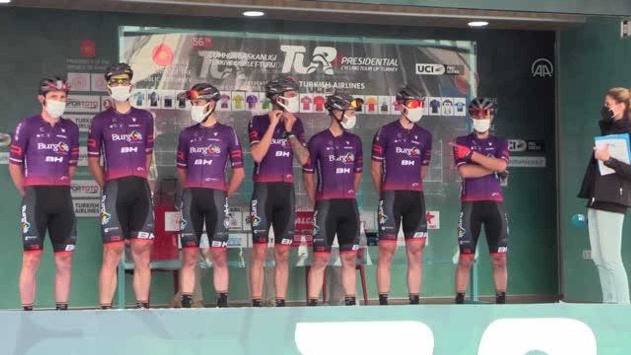 56. Cumhurbaşkanlığı Türkiye Bisiklet Turu Marmaris -Turgutreis etabı başladı