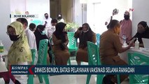 Dinkes Bone Bolango Batasi Pelayanan  Vaksinasi Selama Ramadan