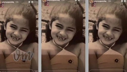 Ananya Panday Remembers her Childhood Days Showing Photos of Broken Milk Teeth