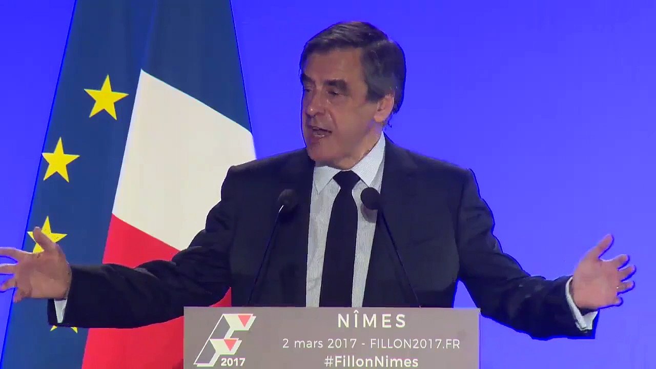 Fillon : "Aidez-moi, donnez-moi votre énergie, donnez-moi votre force, donnez-moi votre fierté."