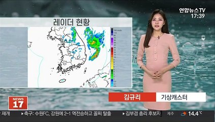 [날씨] 저녁까지 중부 소나기…황사 영향 미세먼지↑