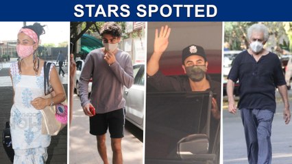 Ranbir At Clinic, Ibrahim Ali Khan, Anjini Dhawan, Taapsee | Stars Spotted