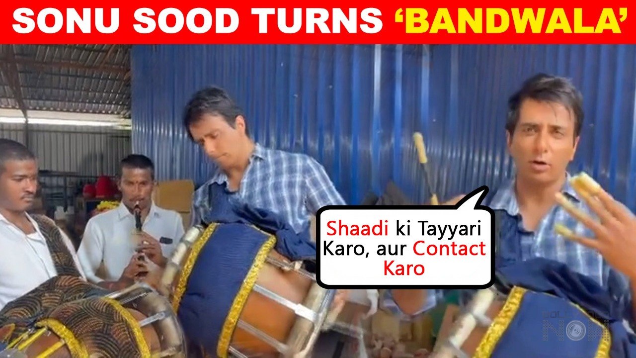 Sonu Sood FUNNY Video | After Making Tasty Dosa, He Turns Into A Band Waala