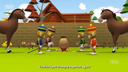 Humpty Dumpty _ Nursery Rhymes _ 3d Baby Songs From Rhymes Star