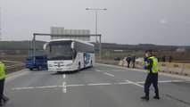 Kovid-19 tedbirleri kapsamında şehirlerarası taşımacılık yapan otobüsler denetlendi