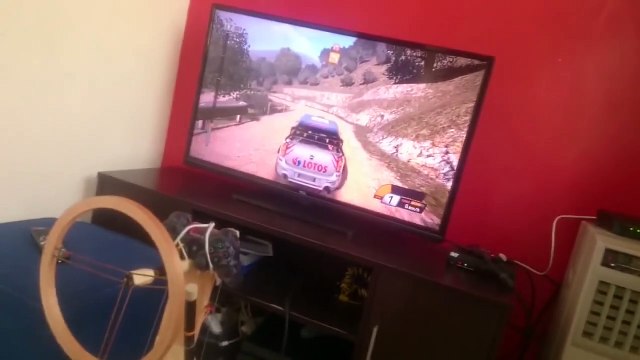 Volante y pedales caseros para ps3 ps4 ps5 Volant et pédales maison pour PS3 et PS4