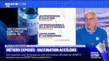 La vaccination accélérée pour les métiers exposés - 17/04